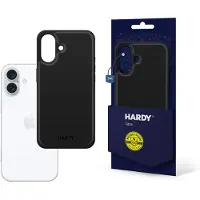 3mk Protection 3mk Hardy Apple Silky Leather MagCase til Apple iPhone 16 – svart