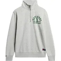 Superdry Track & Field Graphic Halv Glidelås Genser