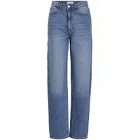 Vila Vikelly Høy Midje Straight Fit Jeans
