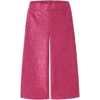 Name it Bukser - Bred - NmfRisine - Pink Yarrow - - 4 år (104) - Bukser - bomull