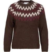 Vila Vitoni Rund Hals Strikket Pullover