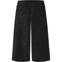Name It Mini Bukser - Bred - NmfRisine - Black - - 5 år (110) - Bukser - bomull