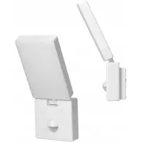 ORNO ENID LED utebelysning 10W med PIR-bevegelsessensor 800 lm IP65 4000K hvit AD-OP-6605WLPMR4