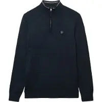 Superdry Tipped Preppy Genser Med Halv Glidelås