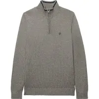 Superdry Tipped Preppy Genser Med Halv Glidelås
