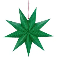 Pip studio XMas Star StripesGreen 60cm