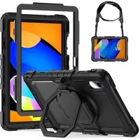 Mtp Products Lenovo Tab M11/Idea Tab Heavy Duty 360 Deksel med Håndrem - Svart