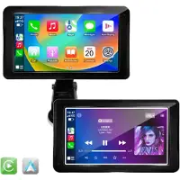 Technaxx TX-320, Sort, 17,8 cm (7), 802.11b, 802.11g, Wi-Fi 4 (802.11n), Wi-Fi 5 (802.11ac), 5 GHz, 10 m, 87,5 - 108 MHz