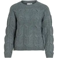 Vila Vitoko Kabel Strikket Pullover