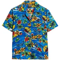 Superdry Beach Resor Kortarmet Skjorte