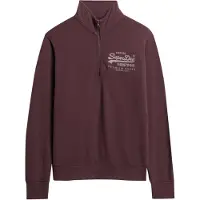 Superdry Classic Vl Graphic Halv Glidelås Genser