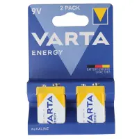 Varta Energy - Batteri 2 x 9V - Alkalisk