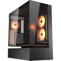 Cougar CFV235 CGR-2DA4B PC-kabinett Midi Tower ATX CEB micro ATX Mini-ITX svart
