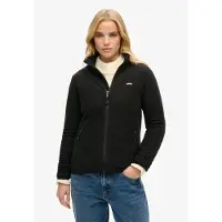Superdry for woman. W2012375A Fleece fleece black (M), Casual, Polyester