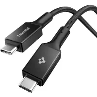 Spigen Essential EB24015CC USB-C / USB-C 240W 150 cm kabel - svart