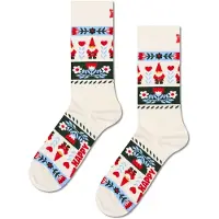 Happy socks Folklore Christmas Stripe Crewsokker