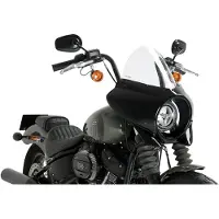 Puig 21332w Mirage Touring Harley Davidson Softail Motorsykkel Kåpe