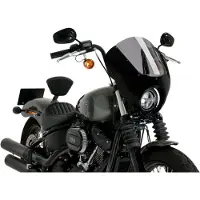Puig 21213h Dark Night Harley Davidson Softail Motorsykkel Kåpe