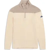 Bergans Inner:Dual Merino Half-Zip Ulltrøye Dame Creme/Beige XS