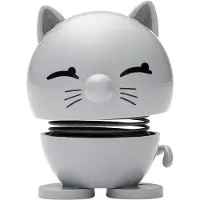 Hoptimist figur Kat lys grå (26128)