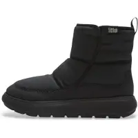 FitFlop for woman. ABT-090 Iq-Comff Resistant black ankle boots (36), Flat, None, Casual, Nylon, Outdoor