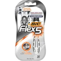 BIC Flex 5 Razor Blister 3&