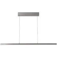 FISCHER&HONSEL GMBH LED-hengelampe Borena, aluminiumsfarget, lengde 113 cm Metall