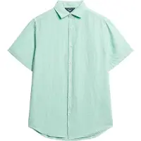 Superdry Studios Casual Linen Kortarmet T-skjorte