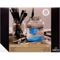 Rembrandt Watercolour paper (100% cotton) | 24 x 32 cm, 300 g, 20 sheets
