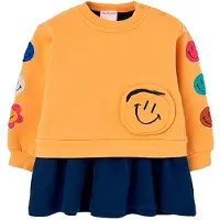 Boboli 304120 Kjole Med Lange Ermer