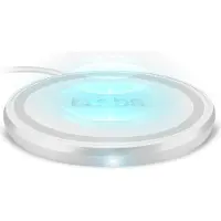SBS TEWIRELESSUF15W, Innendørs, USB, Trådløs lading, Hvit