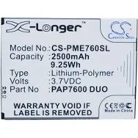 24hShop Batteri for SmartPhone, Mobil for Prestigio MultiPhone 7600 Duo