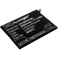 24hShop Batteri for SmartPhone, mobil for Meizu Meilan 16X, M1872, M872H og andre.