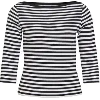 Noisy May Nmstormi Båthals Bluse Med 3/4 Ermer