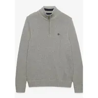 Superdry Cotton Knit Genser Med Halv Glidelås