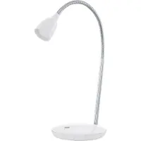 Eglo DURENGO bordlampe H380 2,5W 250lm krom/hvit