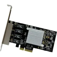 StarTech.com 4-porters Gigabit Ethernet-nettverkskort