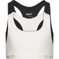 Molo Topp - Jade - 2-pack - Svart/Hvit - - 9-10 år (134-140) - Undertøy