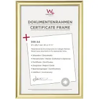 Walther design Trendstyle veggramme 21 x 29,7 cm i resin gull DIN A4 KP130G