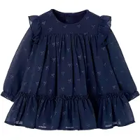 Boboli 754051 Kjole Med Lange Ermer
