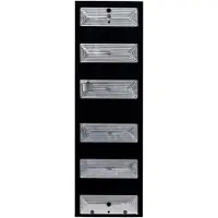 2N Telecommunications 2N 9155063, Bakplate, Sort, , 107 mm, 340 mm