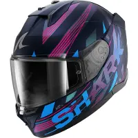 Shark D-skwal 3 Dashed Fullface-hjelm