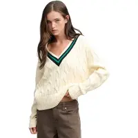 Superdry Classic Cable Cricket Knit Genser
