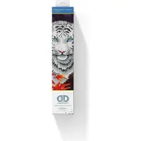 Diamond Dotz Diamantbroderi Tiger 44x55cm DD7006