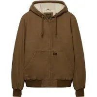 Superdry for man. M5011869A Vintage Workwear Brown Hooded Bomber Jacket (XXL), Casual, Polyester