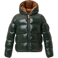 Save the Duck for boy. J31280B-LOVE21 Artie green quilted jacket (16años= 176cm), Casual, Sustainable, Recycled nylon, children's fashion