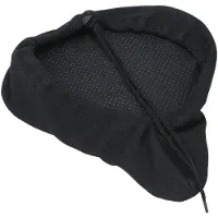 Dunlop skum polstret sadeldeksel til motorsykkel/sykkelsadel 26x23,5 cm (univ.)