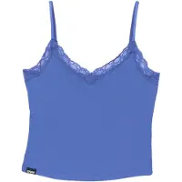 Superdry Essential Lace Trim Crop Cami Ermeløs Topp