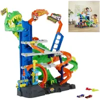 Hot Wheels Ultimate T-rex City Garage Spor
