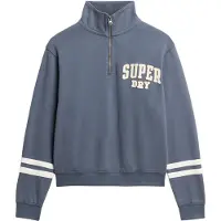 Superdry Athletic Applique Halv Glidelås Genser